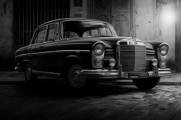 Vehículo antiguo 3D