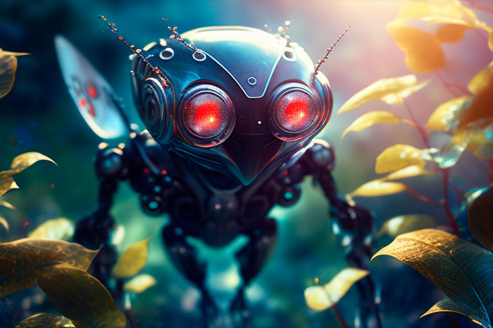 .Insecto robot.